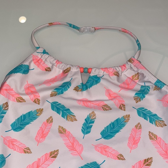 SUNUVA GIRLS ADORABLE BATHING SUIT SIZE 11/12 - Picture 3 of 5